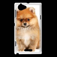 Coque Sony Xperia L Spitz Dog 800