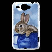 Coque HTC Wildfire G8 Lapin dans un mug bleu