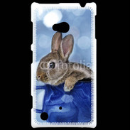 Coque Nokia Lumia 720 Lapin dans un mug bleu