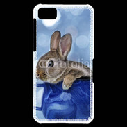 Coque Blackberry Z10 Lapin dans un mug bleu