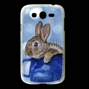 Coque Samsung Galaxy Grand Lapin dans un mug bleu