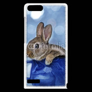 Coque Huawei Ascend G6 Lapin dans un mug bleu