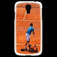 Coque Samsung Galaxy S4 Match de tennis sur terre battue : service