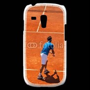 Coque Samsung Galaxy S3 Mini Match de tennis sur terre battue : service