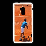 Coque HTC One Max Match de tennis sur terre battue : service