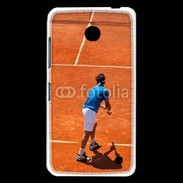 Coque Nokia Lumia 630 Match de tennis sur terre battue : service