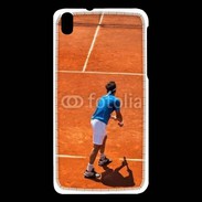 Coque HTC Desire 816 Match de tennis sur terre battue : service