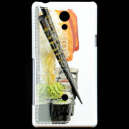 Coque Sony Xperia T Dégustation de maki 600