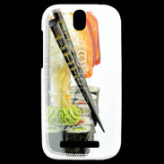 Coque HTC One SV Dégustation de maki 600
