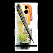 Coque Sony Xperia P Dégustation de maki 600