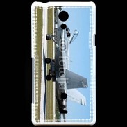 Coque Sony Xperia T Avion de chasse au sol 600