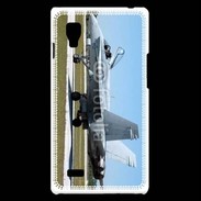 Coque LG Optimus L9 Avion de chasse au sol 600