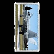 Coque Sony Xperia M2 Avion de chasse au sol 600