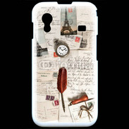 Coque Samsung ACE S5830 Vieilles lettres vintage