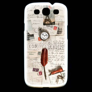Coque Samsung Galaxy S3 Vieilles lettres vintage