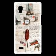 Coque LG Optimus L9 Vieilles lettres vintage