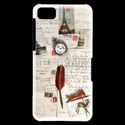 Coque Blackberry Z10 Vieilles lettres vintage