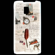Coque LG P990 Vieilles lettres vintage