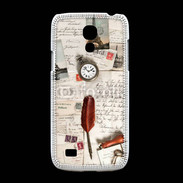 Coque Samsung Galaxy S4mini Vieilles lettres vintage