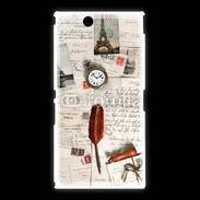 Coque Sony Xpéria Z Ultra Vieilles lettres vintage