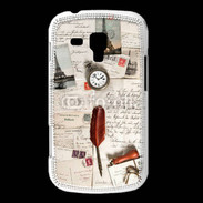 Coque Samsung Galaxy Trend Vieilles lettres vintage