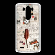 Coque LG G3 Vieilles lettres vintage