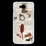Coque LG L90 Vieilles lettres vintage