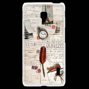 Coque LG F6 Vieilles lettres vintage