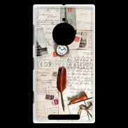 Coque Nokia Lumia 830 Vieilles lettres vintage