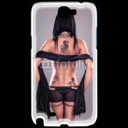 Coque Samsung Galaxy Note 2 Sexy Tattoo Girl