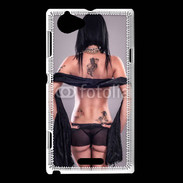Coque Sony Xperia L Sexy Tattoo Girl
