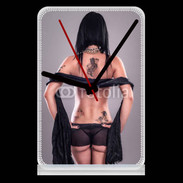 Pendule de bureau Sexy Tattoo Girl