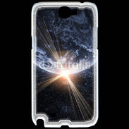Coque Samsung Galaxy Note 2 La terre vue de l'espace 150