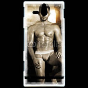 Coque Sony Xperia U Homme sexy 820