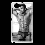 Coque Sony Xperia L Homme sexy 830