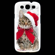 Coque Samsung Galaxy S3 chat de noël 500