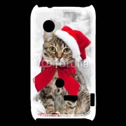 Coque Sony Xperia Typo chat de noël 500