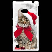 Coque Nokia Lumia 720 chat de noël 500