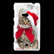 Coque Nokia Lumia 625 chat de noël 500