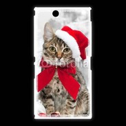 Coque Sony Xpéria Z Ultra chat de noël 500