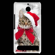 Coque Sony Xperia E1 chat de noël 500