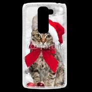 Coque LG G2 Mini chat de noël 500