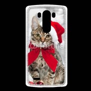 Coque LG G3 chat de noël 500