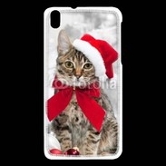 Coque HTC Desire 816 chat de noël 500