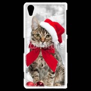 Coque Sony Xperia Z2 chat de noël 500