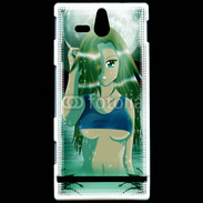 Coque Sony Xperia U Moonshine