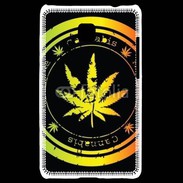 Coque LG Optimus L3 II Grunge stamp with marijuana leaf