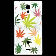 Coque Sony Xperia T Marijuana leaves