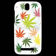 Coque HTC One SV Marijuana leaves