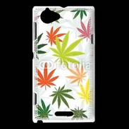 Coque Sony Xperia L Marijuana leaves